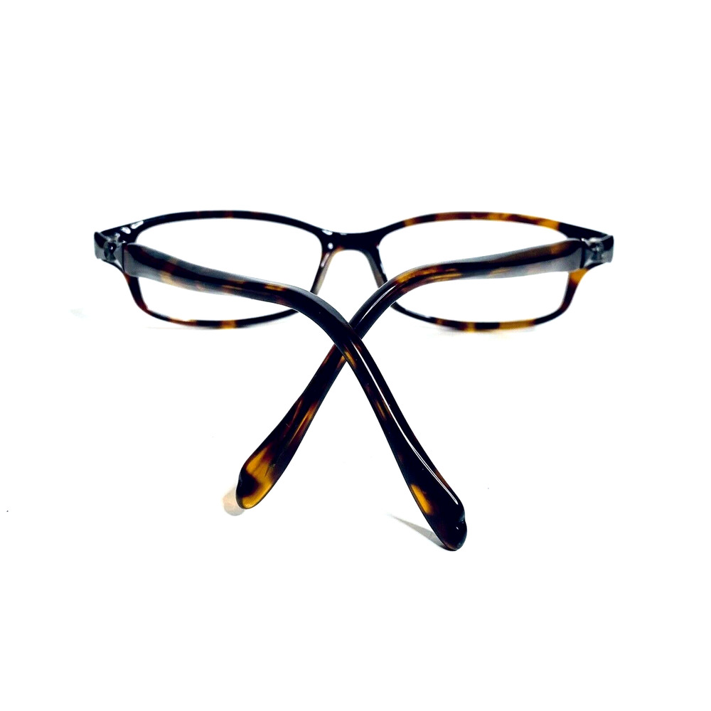 Leon Max Tortoise Rectangular Frame Glasses - image 4